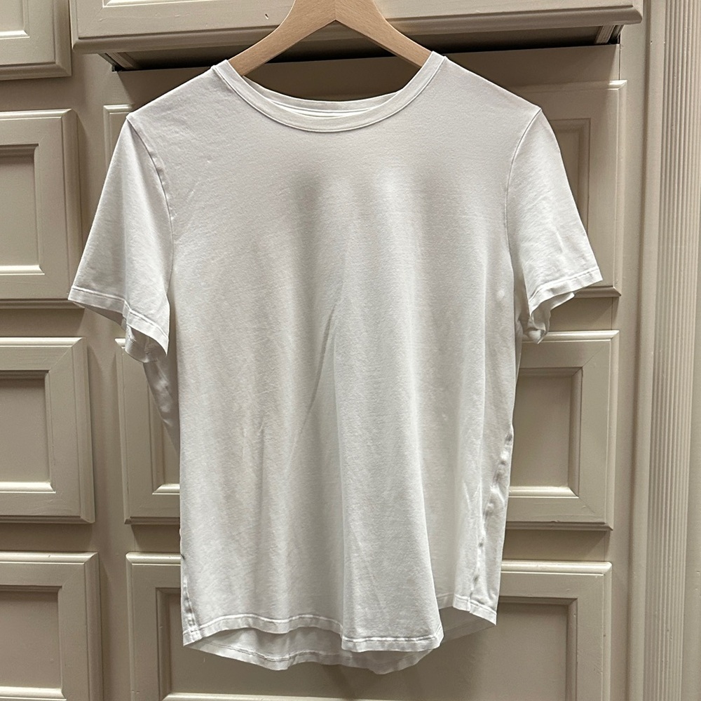 lululemon athletica White Short Sleeve Tee